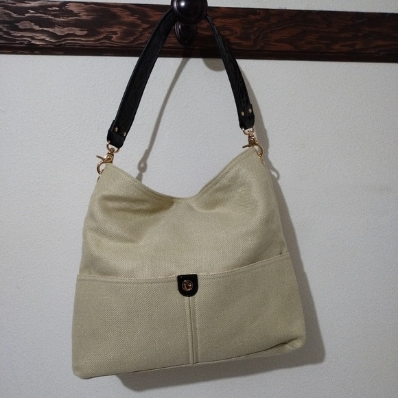 Spartina 449 Tote. Natural Linen - Picture 2 of 10